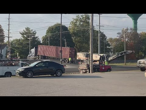 Pendleton, Indiana semi-train crash