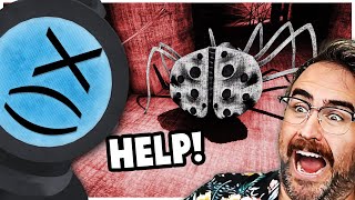 GIANT SPIDERS STOLE OUR CAMERA! | Content Warning