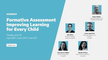 Formative Assessment: Improving Learning for Every Child | Webinar