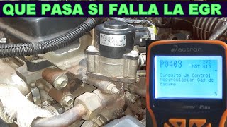 Que pasa cuando falla la valvula EGR en el auto❓ (valvula de recirculacion de gases de escape)