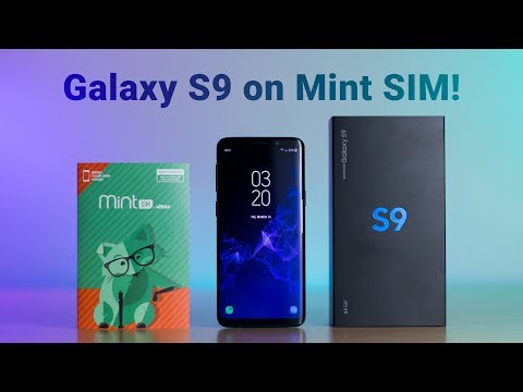 Using Galaxy S9 on Mint SIM!