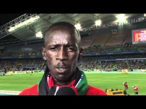 From Daegu 2011 Mixed Zone: Ezekiel Kemboi KEN