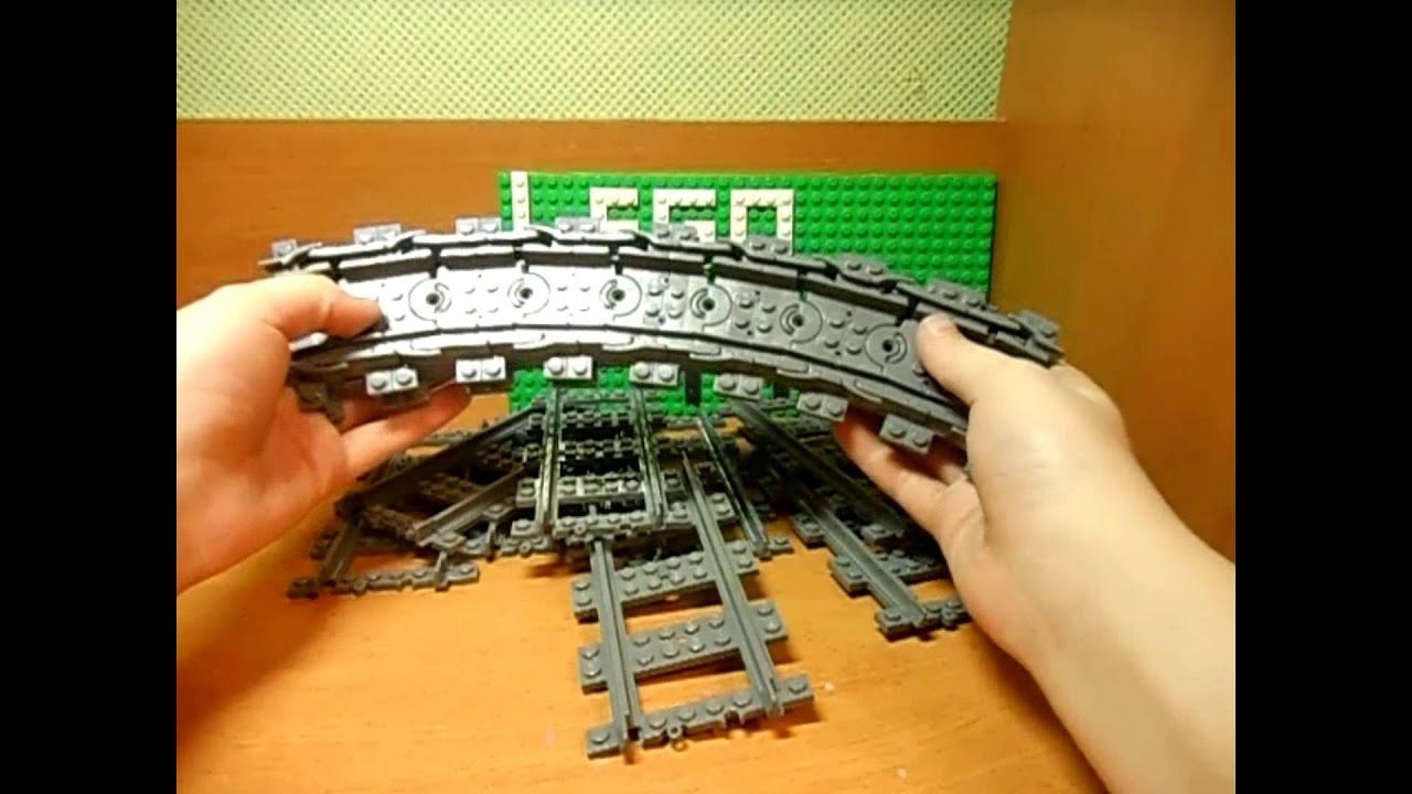 Обзор LEGO City 7499 Гибкие рельсы.