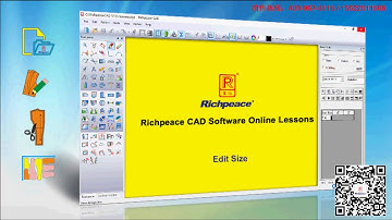 Richpeace CAD Software Online Lessons Tip of the day Edit Size (V10)