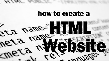 How to create your first HTML (4) Website [Beginner Difficulty] (Notepad)