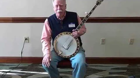 Banjothon 2017 John LaFoy and his Gibson flathead style 6