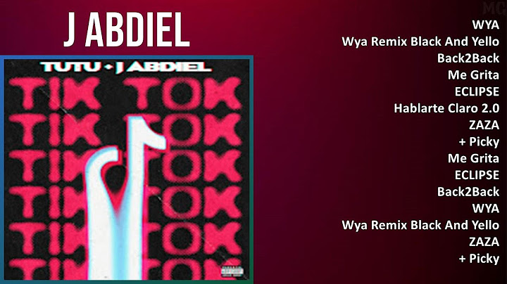 J Abdiel 2025 MIX Top Hits - WYA, Wya Remix Black And Yellow, Back2Back, Me Grita