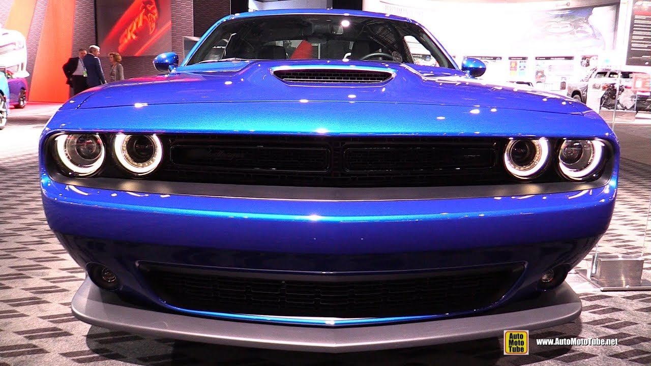 2019 Dodge Challenger Gt Awd Exterior And Interior Walkaround 2019 Detroit Auto Show