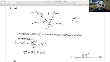 IGCSE Math Key May/June 2019 Paper 42