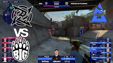 NIP vs BIG - Group A FINAL - BLAST Premier Spring Groups 2021 - Highlights - CSGO