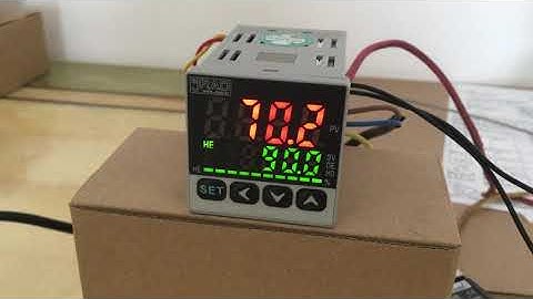 FT100-B612 temperature controller with timer with on delay function