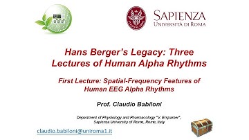 Hans Berger’s Legacy: The First of Three Lectures on Human Alpha Rhythms. Alpha Spatial-Frequency.