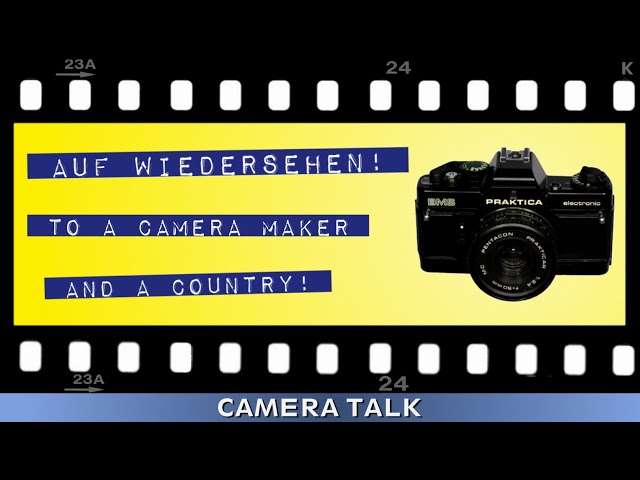 Praktica BMS: The Curtain Comes Down on the Company and the Country! - Camera Talk