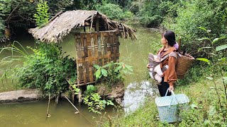 Download Lagu Single Mom's 60 Day CHALLENGE Renovating Abandoned Houses in the Woods - Triệu Thị NaNa MP3