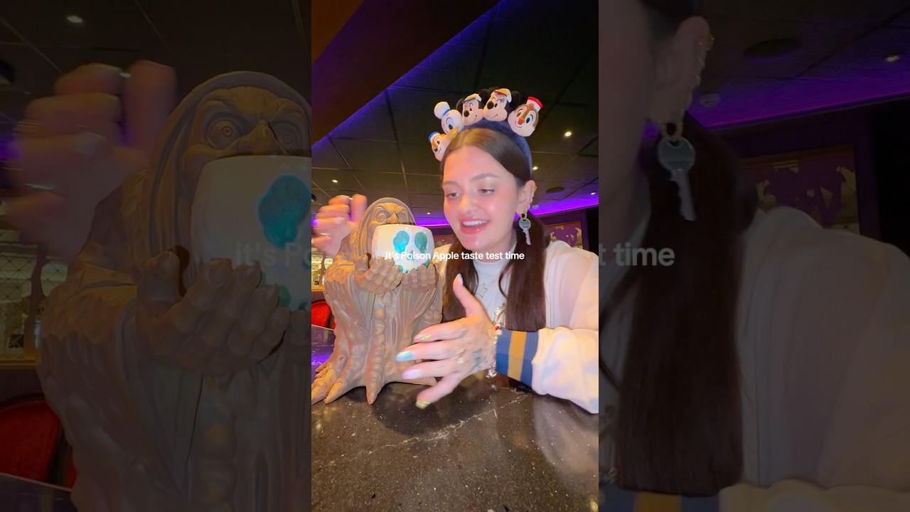 The COOLEST drink & souvenir cup you can get on the Disney Adventure!!! 🧙🏻‍♀️🍹🫧 @DisneyAUNZ