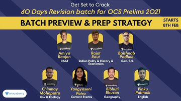 60 Days Revision Batch for OCS Prelims | Batch Preview & Prep Strategy | Baishnab Padhee