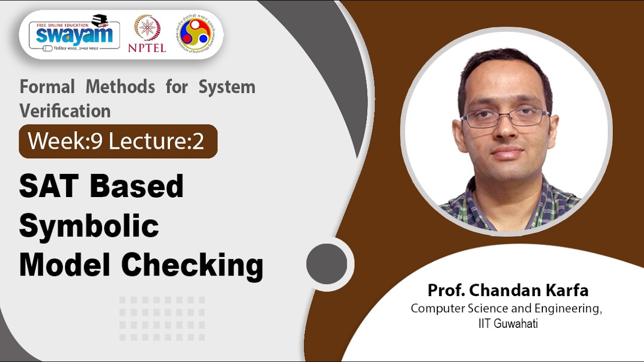 Lec 40: SAT based Symbolic Model Checking