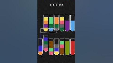 water sort puzzle - level 853