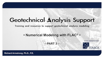 Numerical Modeling (FISH) - Part 3