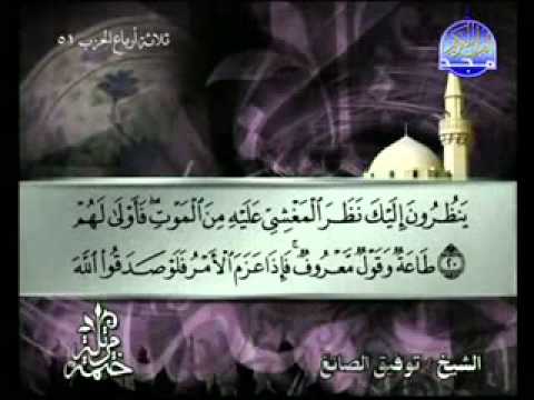 سورة محمد الشيخ توفيق الصائغ