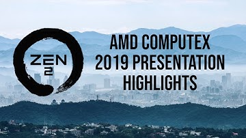 AMD Computex 2019 Keynote Presentation (Highlights)
