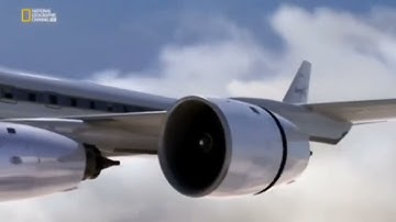 NASA dc-8 Reverse thrust test - Test Animation