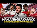 "CERDASNYA OTAK CARRICK AMBIL 7 PEMAIN INI" Gak Pakai Lama! Man United Bidik Bintang Tim Degradasi
