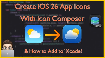 iOS 26 Liquid Glass App Icons: Design & Add to Xcode (NEW Apple Composer!)