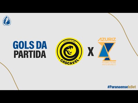 GOLS | FC CASCAVEL X AZURIZ - Rodada 1