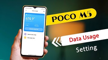 How to Show Daily Data Usage on Poco M5 | Poco M5 Daily Data Usage Notification Settings
