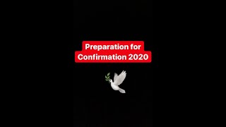Confirmation 2020 - Message of Introduction