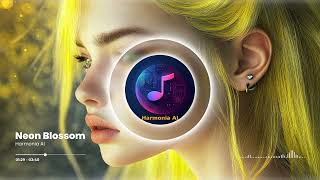 Neon Blossom | Harmonia AI – Dream Synthpop | No Copyright Music for Nostalgic Edits & Retro Feels