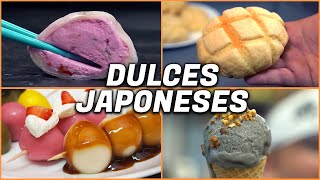 5 DULCES JAPONESES para hacer en casa | Recetas FÁCILES