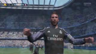 Sergio Ramos‘ Bicycle Kick Goal Vs. Sevilla ( FIFA 17 )