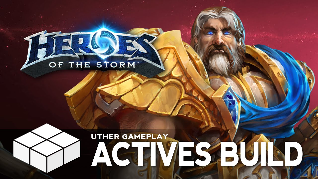 Heroes of the Storm 70 Uther Actives Build YouTube