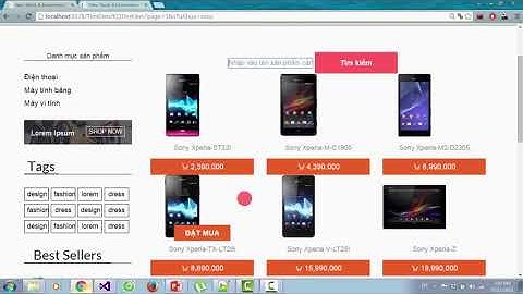 MVC 5   Bài 5 1 2  Hướng dẫn sử dụng ajax xây dựng chức năng tìm kiếm    YouTube