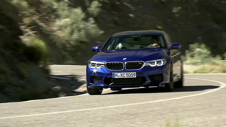 [Premier essai] BMW M5 2018 - Moniteur Automobile