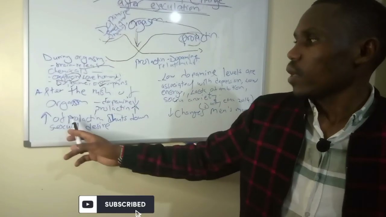 Why do men's mood changes after ejaculation?