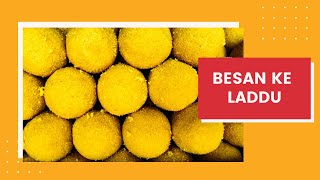 Besan ke laddu [besan ke laddu recipe]  The simplest way