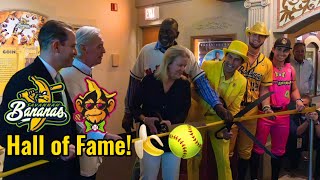 Savannah Bananas are in The Hall of Fame!