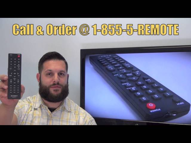 Dynex DXRC01A12 LCD TV Remote PN: 6011300101 - www