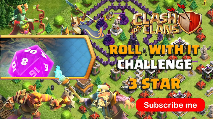 Easily 3 Star Just Roll with It Challenge  (Clash of Clans)