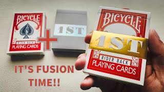 1ST x Bicycle Playing Cards by Chris Ramsay and Bicycle | Showcase