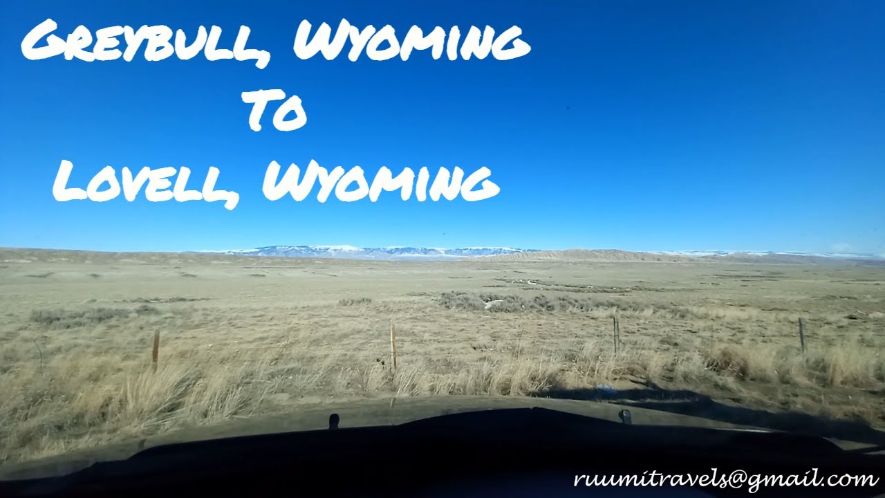 greybull-wyoming-to-lovell-wyoming-us-hwy-310-ride-along-time-lapse