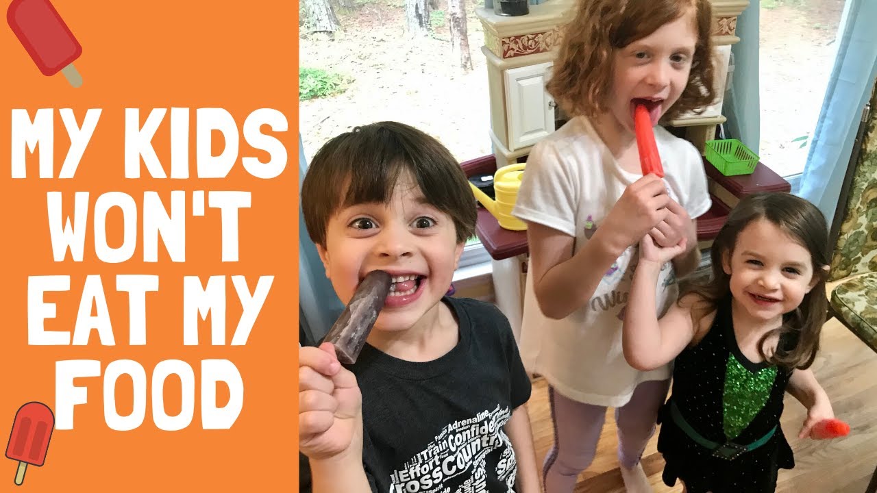 MY KIDS WON'T EAT MY FOOD! COOK HEALTHY FOR YOUR KIDS AND ALL THEY GIVE ...