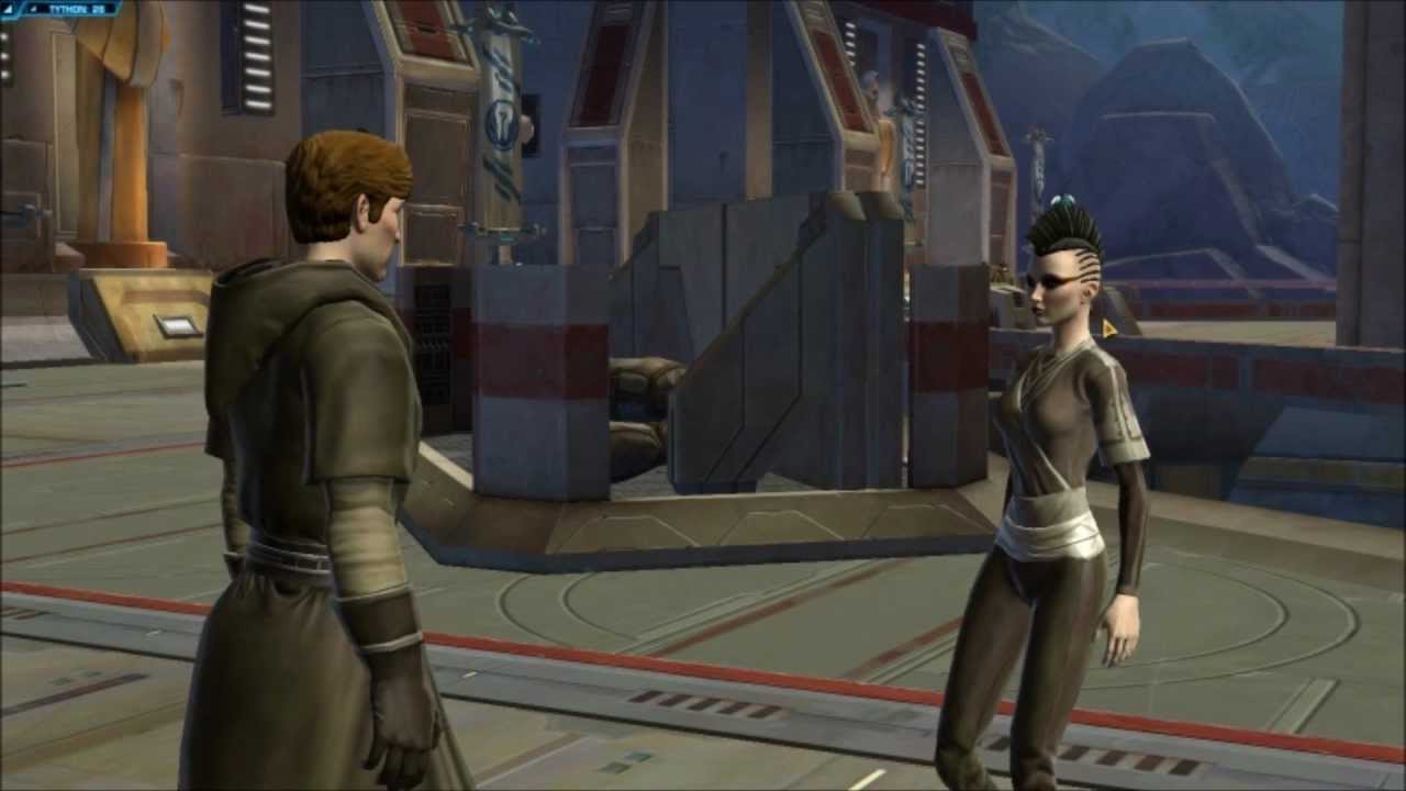 SWtOR Jedi Knight Story Cutscenes Pt. 1 [Prologue Start / Tython / Dark ...