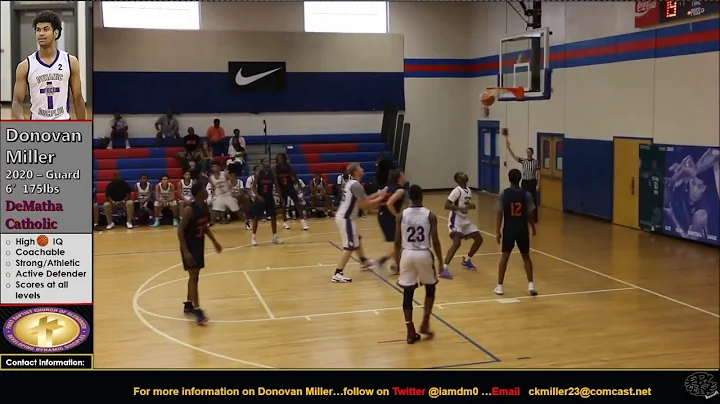 Donovan Miller Junior Year Mixtape