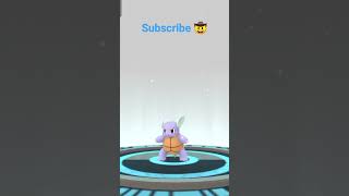 Nike Shiny Squirtle Evolve In Pokemon Go