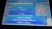 Pokemon Xy Pokedex Filling Tutorial The Global Trade Station Gts Youtube