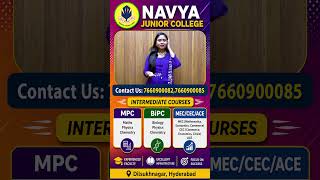 Navya Junior College + Prism Academy | JEE Main & Advanced Coaching training ఇస్తున్నారు.. #study